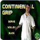 The continental tennis grip is the grip many professionals use to serve, volley and hit overheads.
