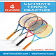Ultimate Doubles Practice for 4 Players